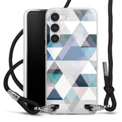 Carry Case Transparent Fabric black/silver