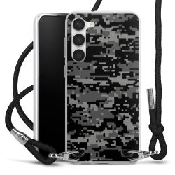 Carry Case Transparent Fabric black/silver