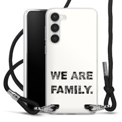 Carry Case Transparent Fabric black/silver