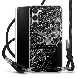 Carry Case Transparent Fabric black/silver