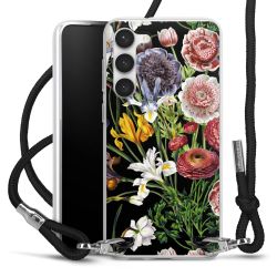 Carry Case Transparent Fabric black/silver