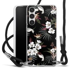 Carry Case Transparent Fabric black/silver