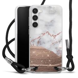 Carry Case Transparent Fabric black/silver