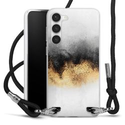 Carry Case Transparent Fabric black/silver