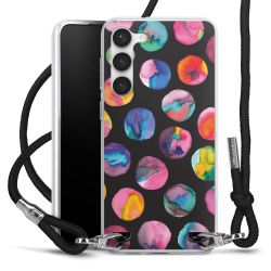 Carry Case Transparent Fabric black/silver