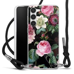 Carry Case Transparent Fabric black/silver