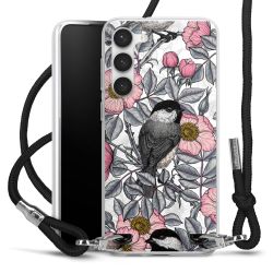 Carry Case Transparent Fabric black/silver