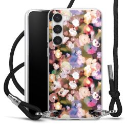 Carry Case Transparent Fabric black/silver