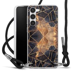 Carry Case Transparent Fabric black/silver