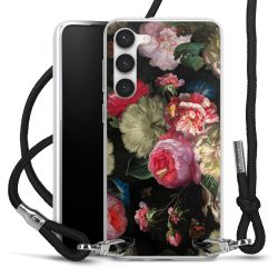 Carry Case Transparent Fabric black/silver