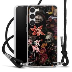 Carry Case Transparent Fabric black/silver