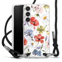 Carry Case Transparent Fabric black/silver