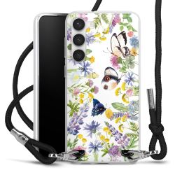 Carry Case Transparent Fabric black/silver