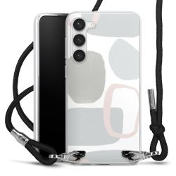 Carry Case Transparent Fabric black/silver