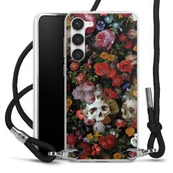 Carry Case Transparent Fabric black/silver