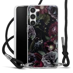 Carry Case Transparent Fabric black/silver