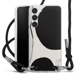 Carry Case Transparent Fabric black/silver