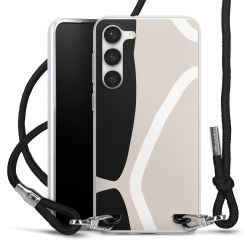 Carry Case Transparent Fabric black/silver