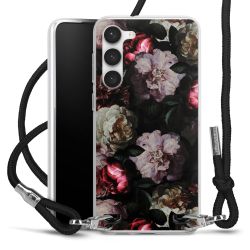 Carry Case Transparent Fabric black/silver