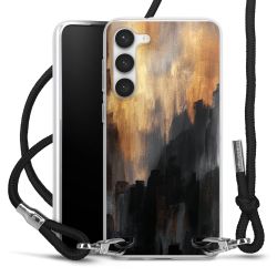 Carry Case Transparent Fabric black/silver