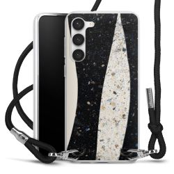 Carry Case Transparent Fabric black/silver