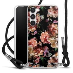 Carry Case Transparent Fabric black/silver