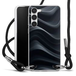 Carry Case Transparent Fabric black/silver