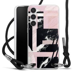 Carry Case Transparent Fabric black/silver