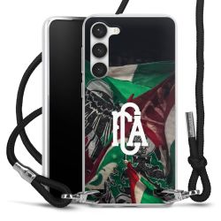 Carry Case Stoff schwarz/silber