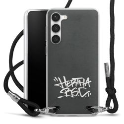 Carry Case Stoff schwarz/silber