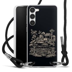 Carry Case Stoff schwarz/silber