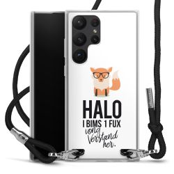 Carry Case Stoff schwarz/silber