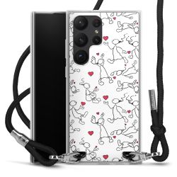 Carry Case Stoff schwarz/silber