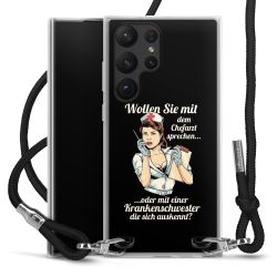 Carry Case Stoff schwarz/silber