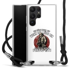 Carry Case Stoff schwarz/silber