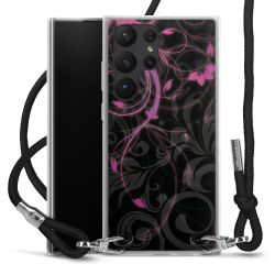 Carry Case Transparent Fabric black/silver