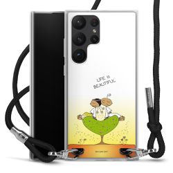 Carry Case Stoff schwarz/silber