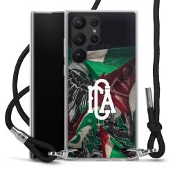 Carry Case Stoff schwarz/silber