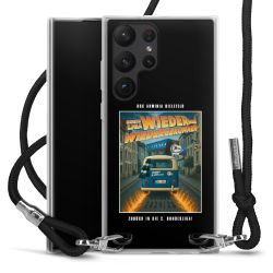 Carry Case Stoff schwarz/silber