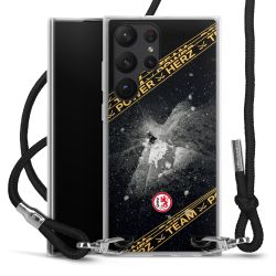 Carry Case Stoff schwarz/silber