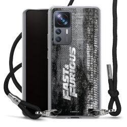 Carry Case Transparent Fabric black/silver