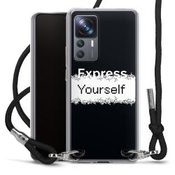 Carry Case Fabric black/silver