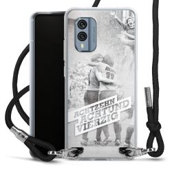 Carry Case Stoff schwarz/silber