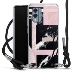 Carry Case Transparent Fabric black/silver