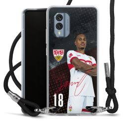 Carry Case Stoff schwarz/silber