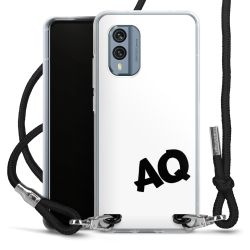 Carry Case Stoff schwarz/silber