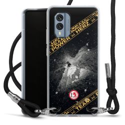 Carry Case Stoff schwarz/silber