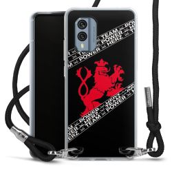 Carry Case Stoff schwarz/silber