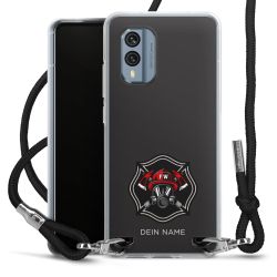 Carry Case Stoff schwarz/silber