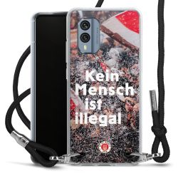 Carry Case Stoff schwarz/silber